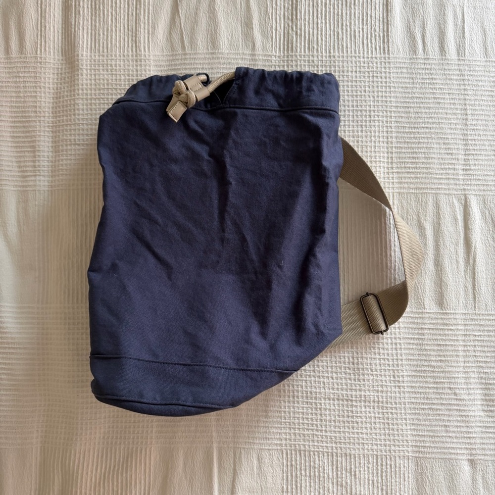 JW Anderson for Uniqlo drawstring duffle bag
